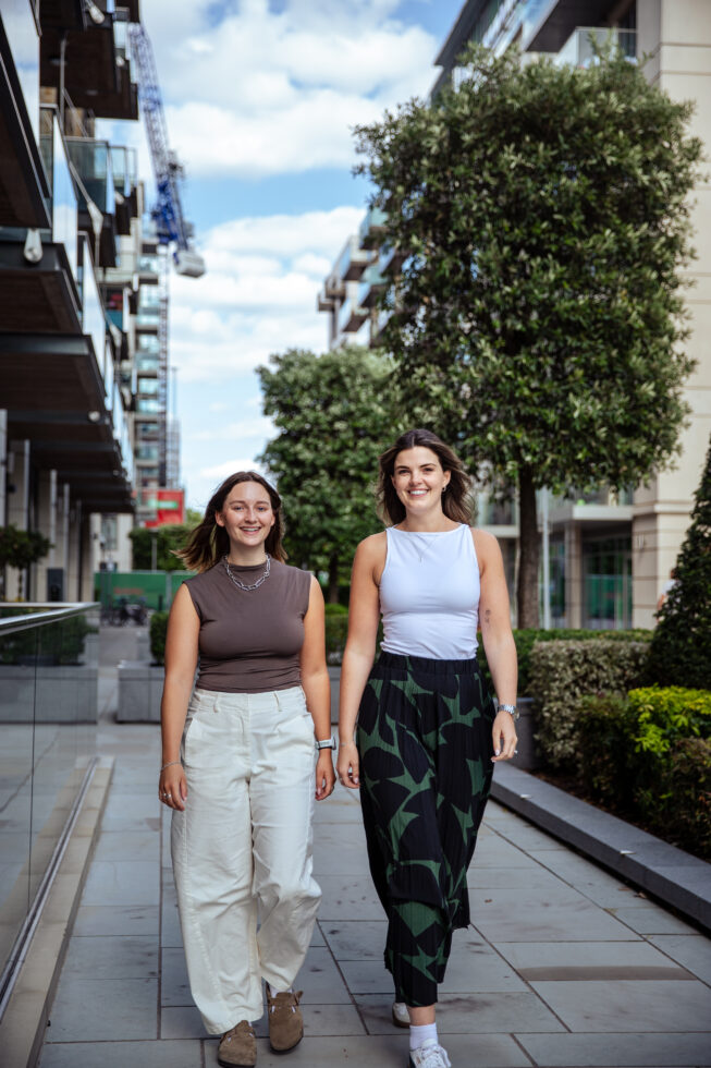 image of Lizzie Finch (left), the author of this article
