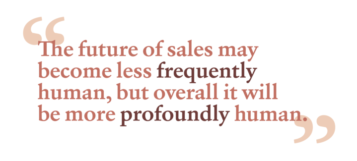 How AI is reshaping the future of sales quote from Daniel Mogues, Interviewee of this article