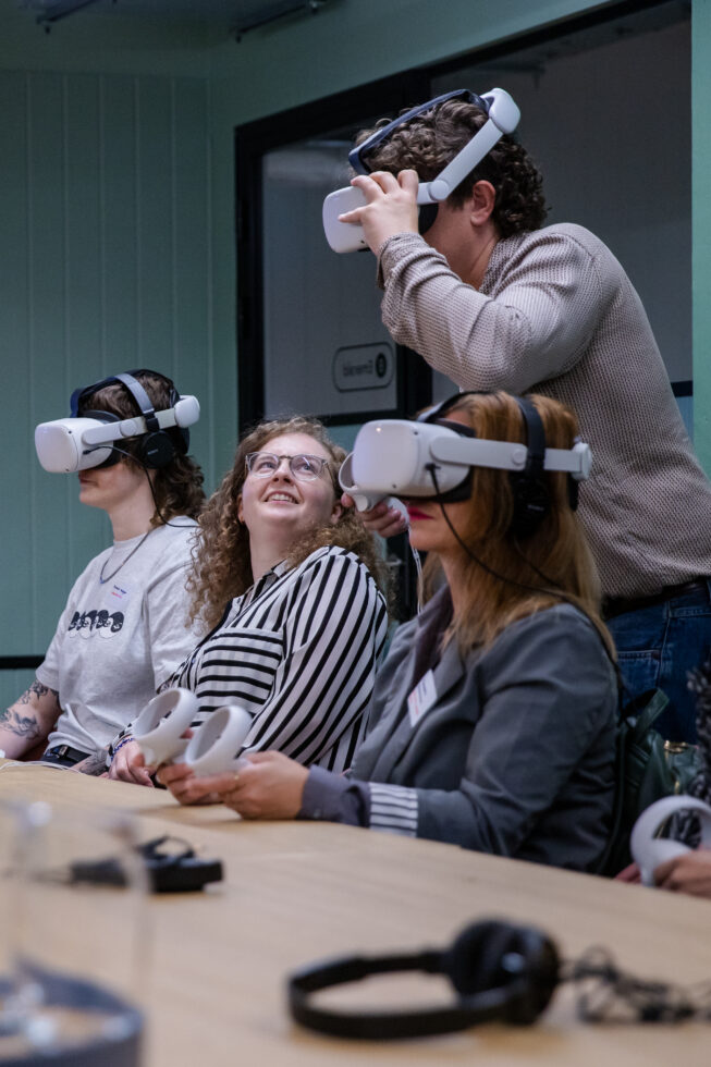 Cegos UK Speakeasy where we used AI based VR technology to build emotional intelligence amongst HR leaders and demonstrate how AI is reshaping the future of sales