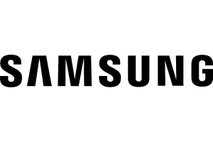 Black Samsung logo