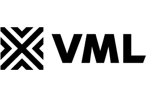 Black VML logo