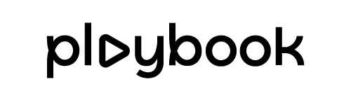 Black logo for PlayBook bitesize workshops by Cegos