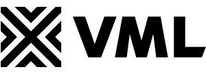 Black VML logo